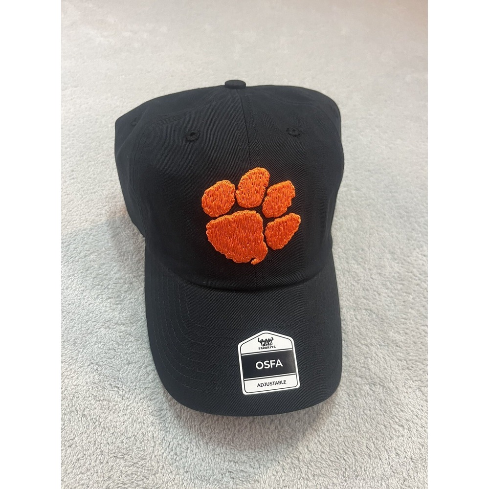 CLEMSON Tigers Brand New Hat Brass‎ Buckle SC Adjustable One Size Fast Shipping!